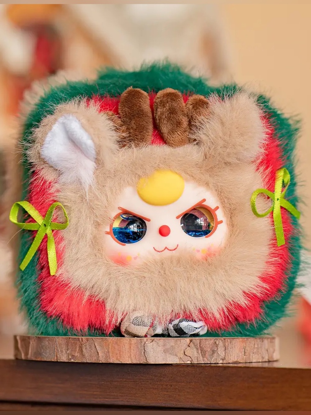 Baby Three 🎄 Jewelry Box Series CHRISTMAS REINDEER Zip Plush Blind Box